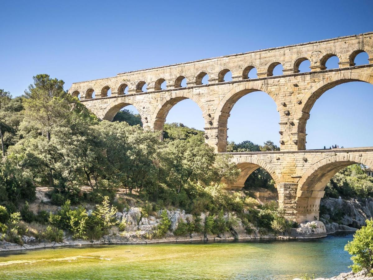 La Villa Les Petits Gardons Castillon-du-Gard Esterno foto